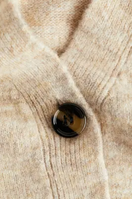 Gilet loose - Beige chiné — photo 4