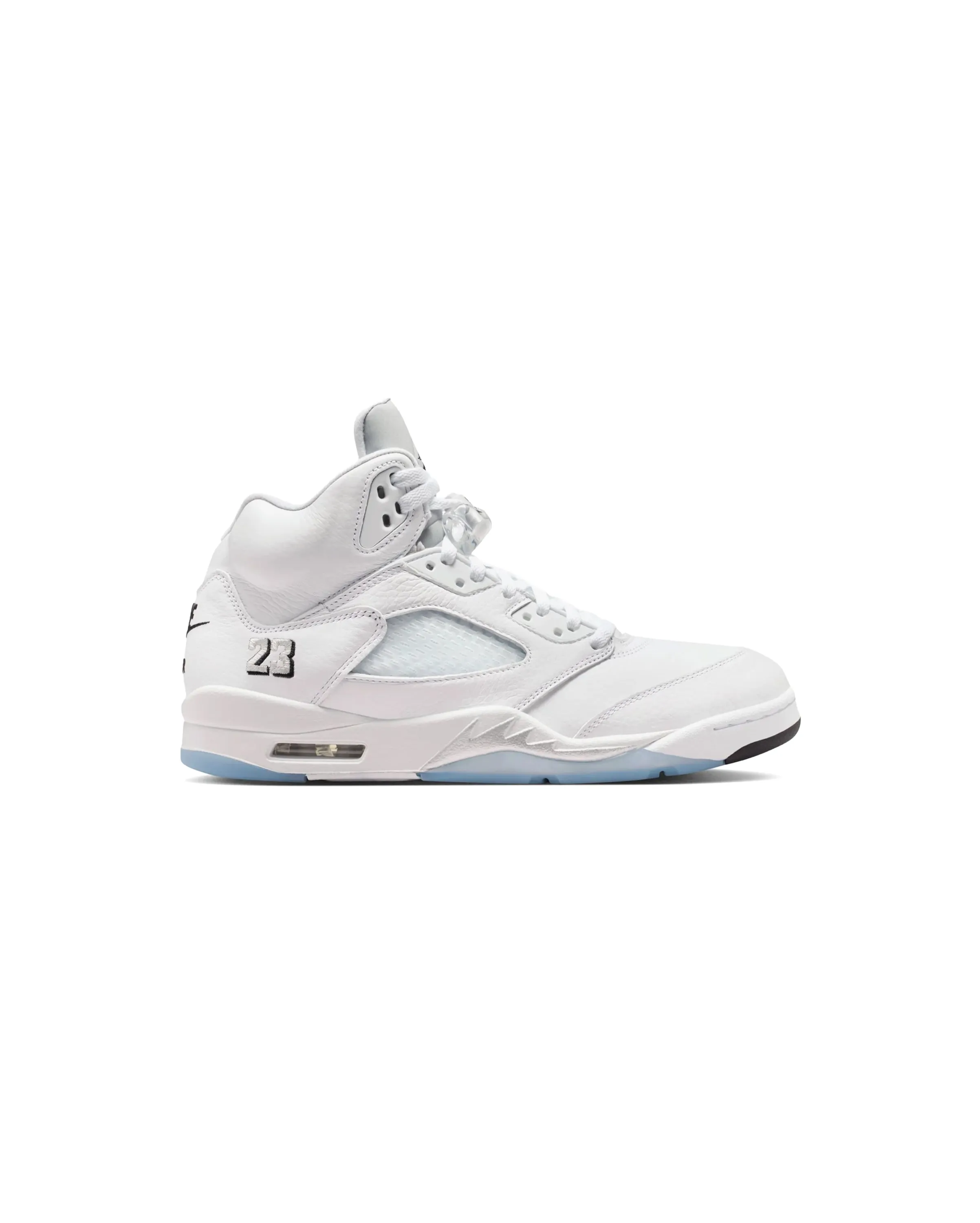 Air Jordan 5 Retro OG GS White Black Metallic Silver