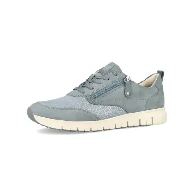 Baskets Tamaris 8-53705-20 Bleues - Cuir Léger Grande Pointure Femme — photo 1
