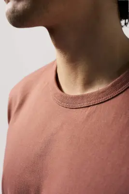 Le t-shirt heavyweight - Marron — photo 4