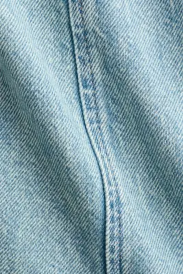 Top péplum en denim - Bleu denim clair — photo 4