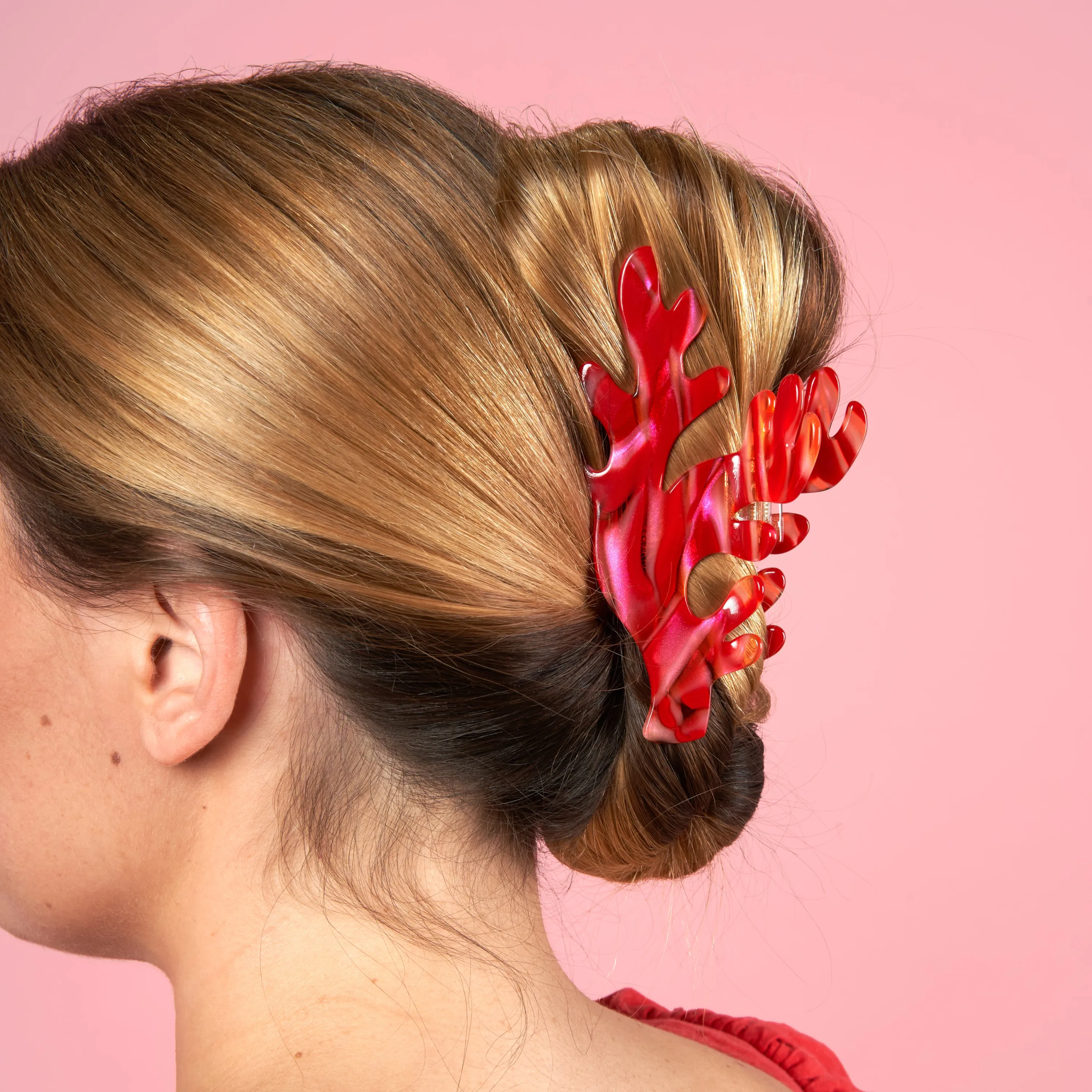 Pince à cheveux Corail Coucou Suzette