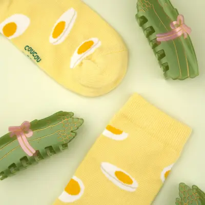 Chaussettes Oeuf Coucou Suzette — photo 5