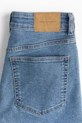 Short en denim Skinny High - Bleu denim — photo 2