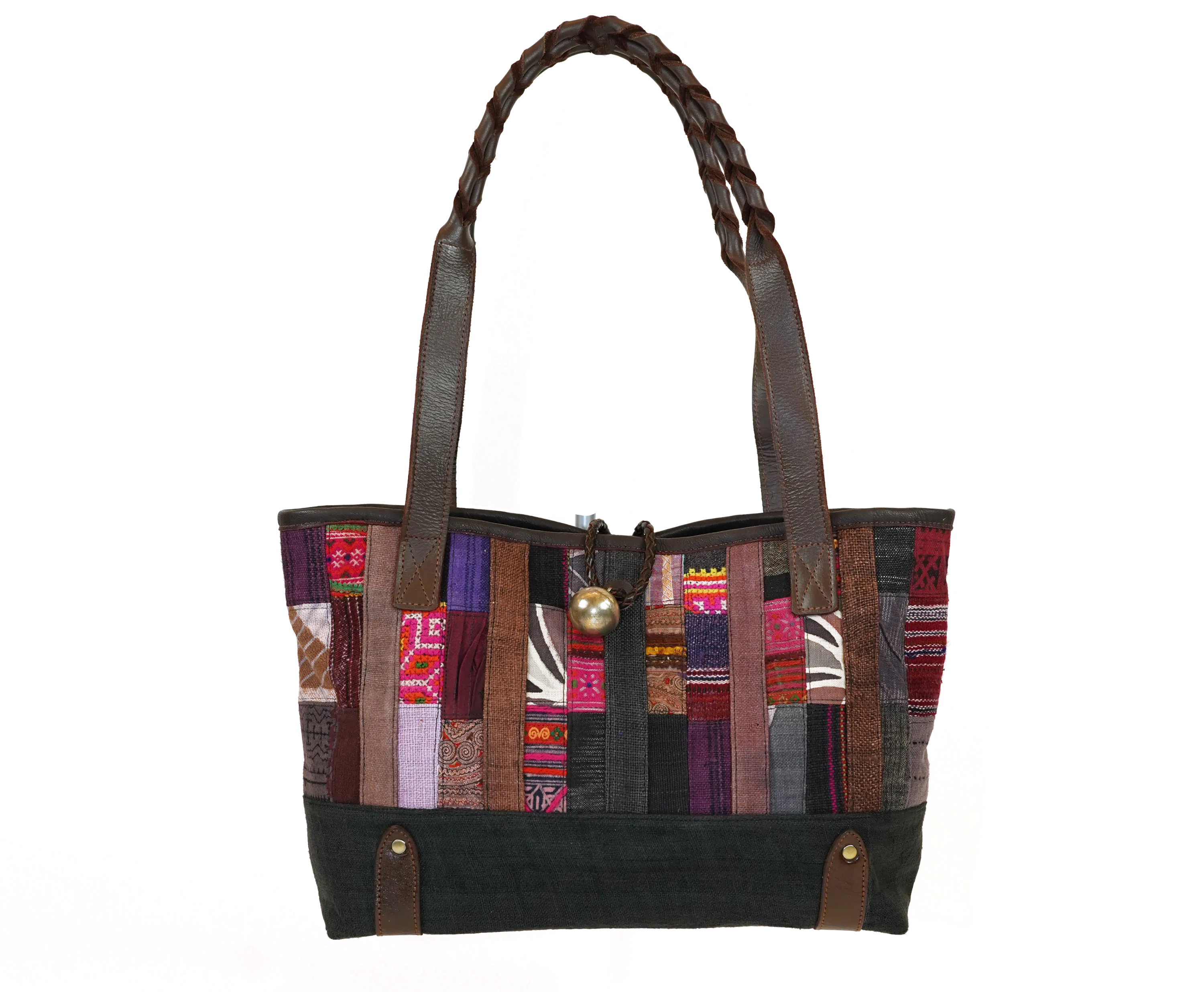 Cabas patch work en coton