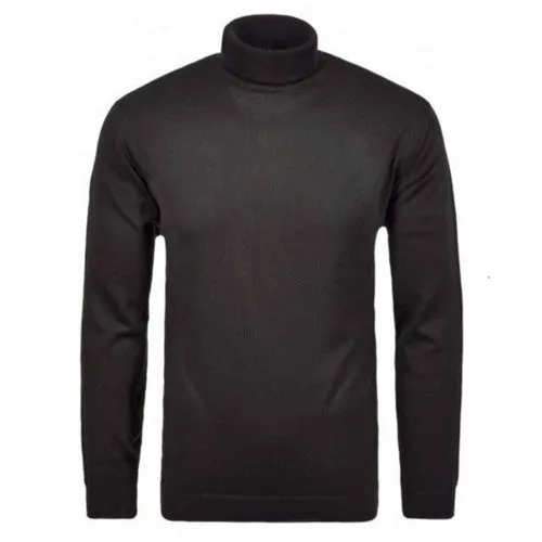 RAGMAN COL ROULE MERINOS Noir