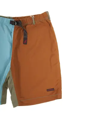Shell Packable Shorts Aqua X Mocha — photo 3