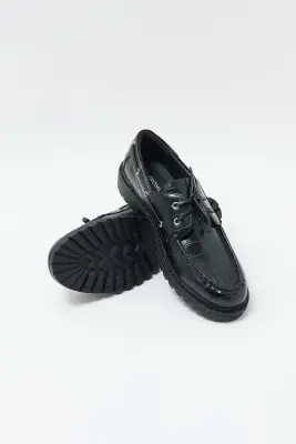 Mocassin en simili croco Femme — photo 4