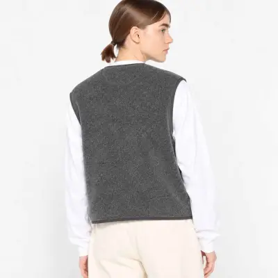 Gilet polaire sans manche Danton - Gris — photo 2