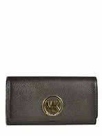 Portefeuille cuir noir