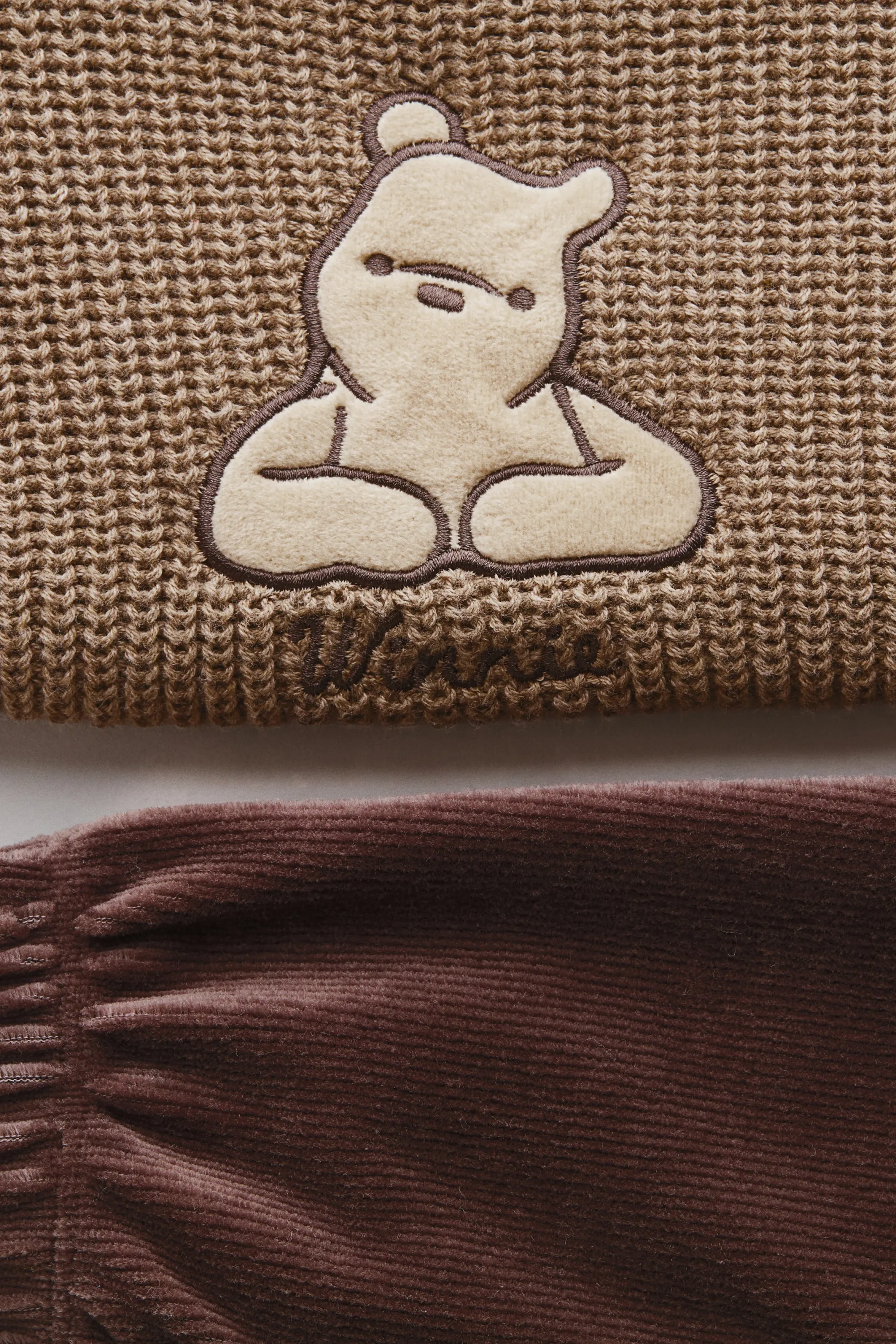 Ensemble 2 pièces pull et pantalon - Marron/Winnie l'ourson
