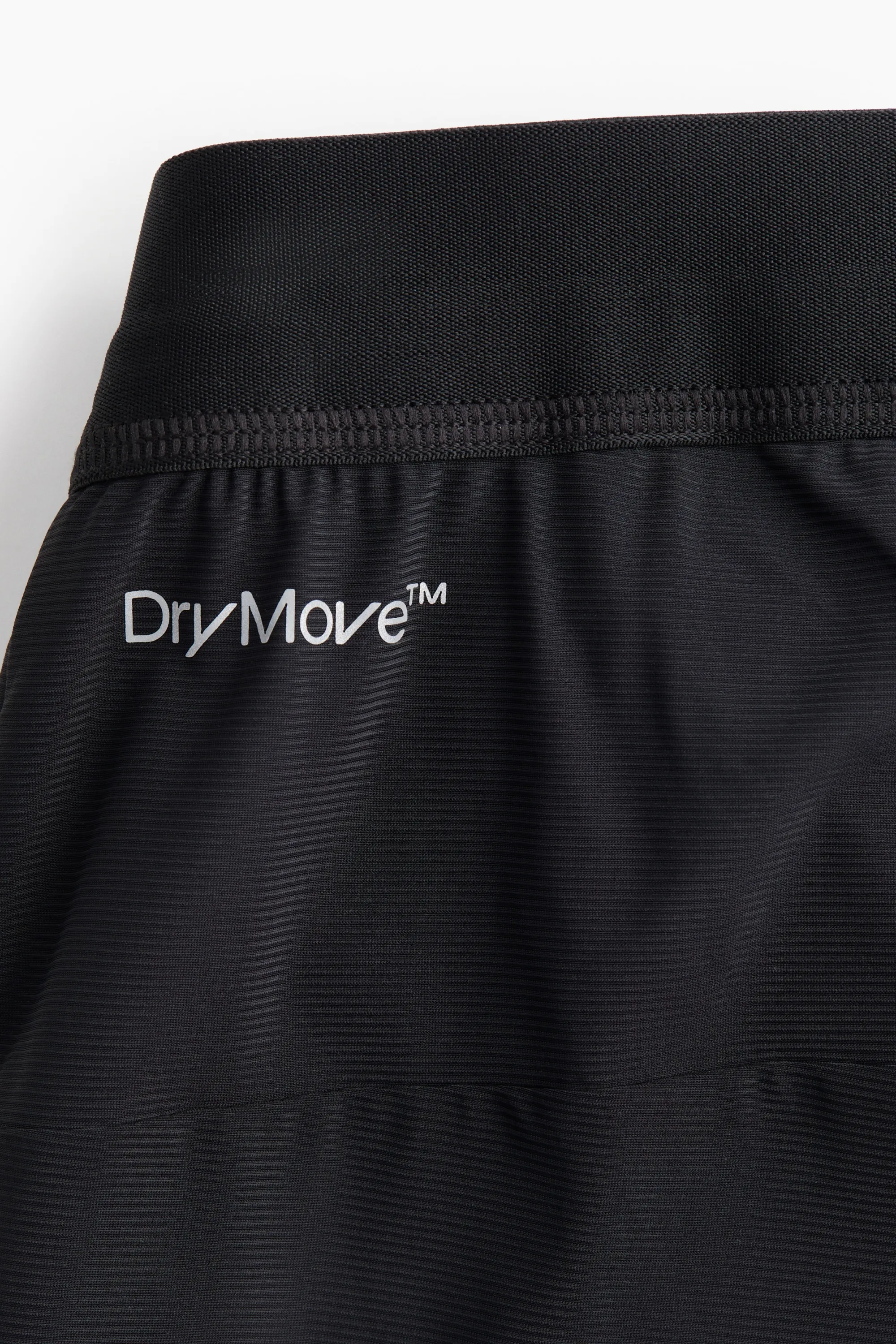 Short de sport mi-long 2-en-1 DryMove™ - Noir