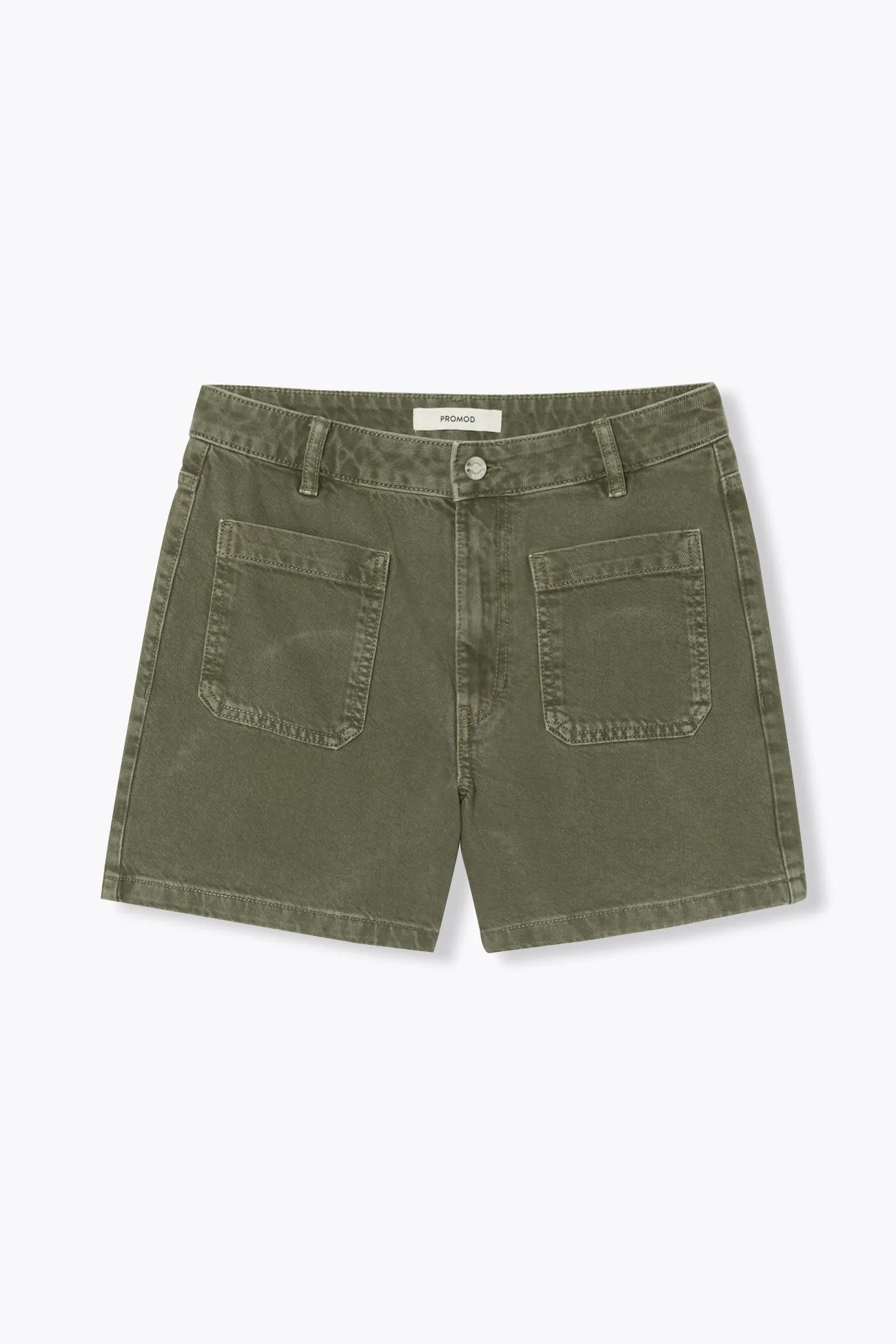 Short en jean de couleur Femme