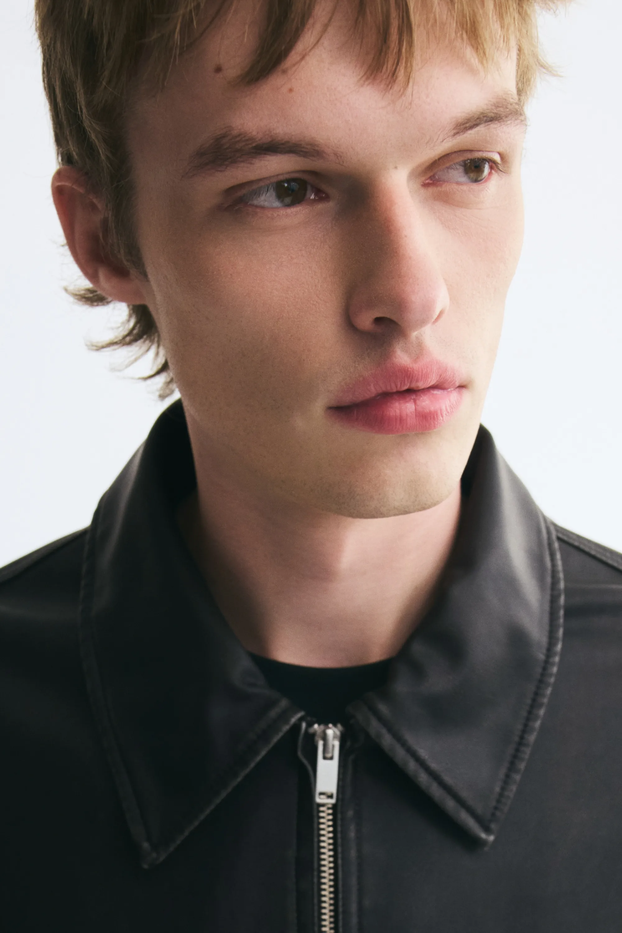 Veste avec col - Noir