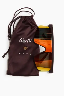 Lunettes de soleil de sport - Prune chocolat — photo 4