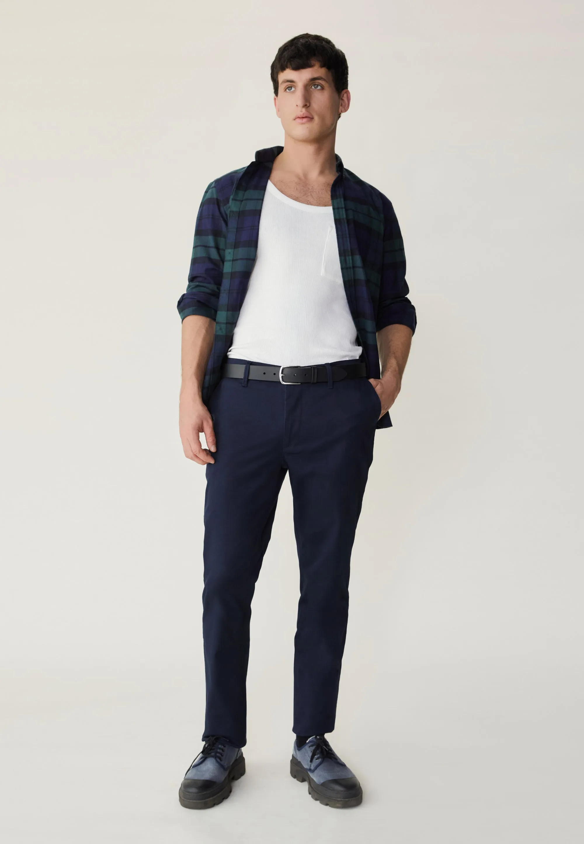 Le chino - Bleu marine