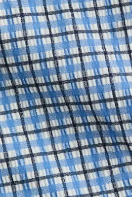 Bas de maillot Tanga à nouer - Bleu clair/carreaux — photo 3