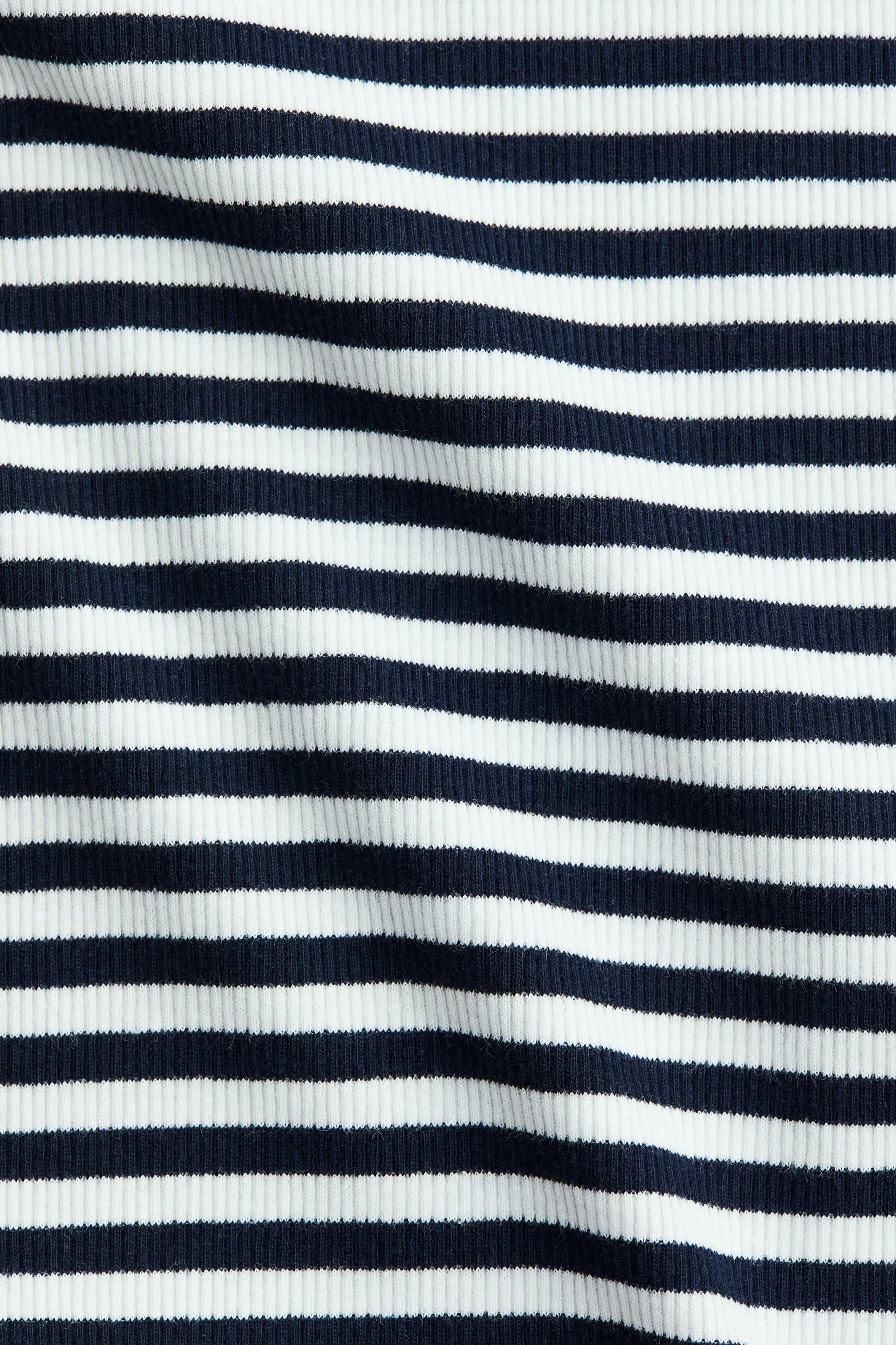 Robe maxi sans manches - Blanc/rayures bleu marine