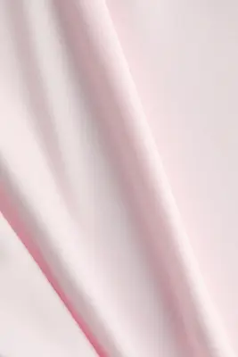 Top à effet drapé avec encolure bateau - Rose poudré — photo 4