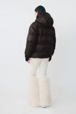 Doudoune de ski en duvet ThermoMove™ - Marron grain de café — photo 3
