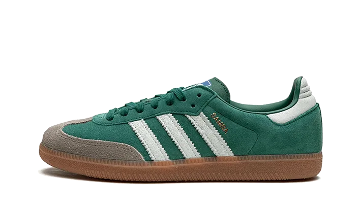 Adidas Samba Collegiate Green Gum Grey Toe