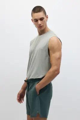 Short de sport DryMove™ - Vert ancien — photo 2