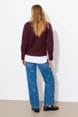 Cardigan enrichi en laine — photo 4