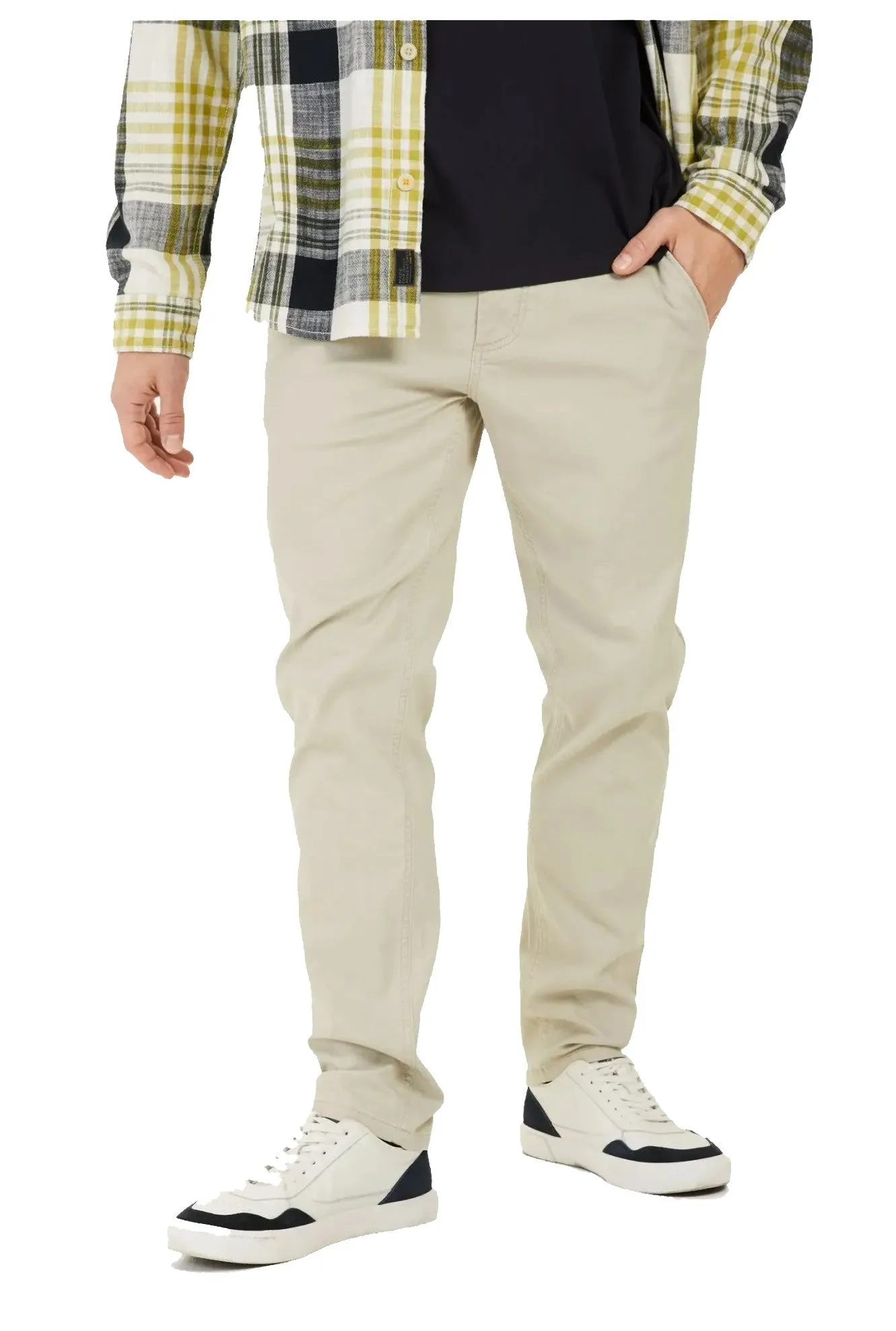 CAMEL ACTIVE CHINO GRANDE LONGUEUR Ecru