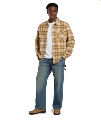 DICKIES SURCHEMISE FOREST Marron beige — photo 4
