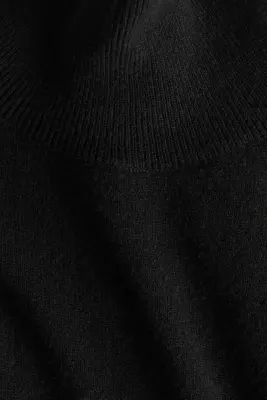 Pull à manches courtes en cachemire - Noir — photo 4