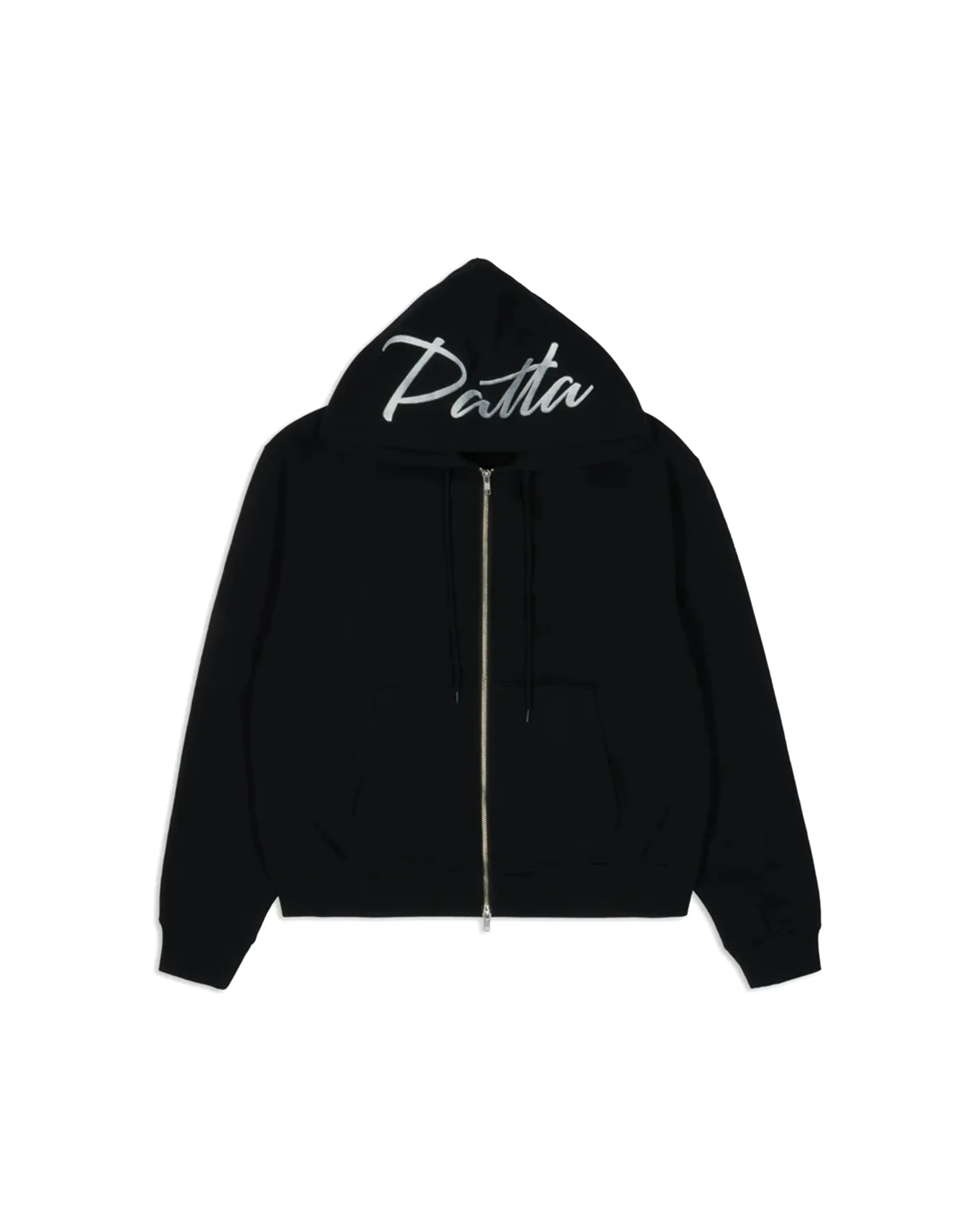 Embro Classic Zip Up Hooded Sweater Black