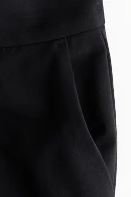 Pantalon chic avec jambes barrel - Noir — photo 4