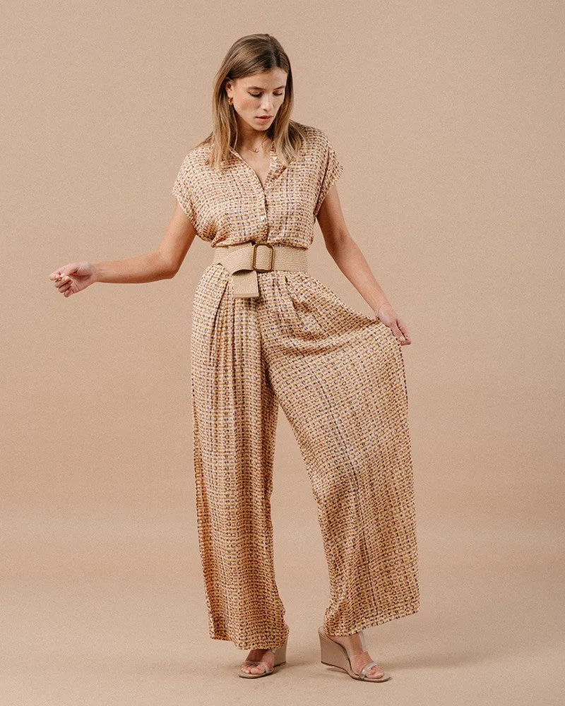 Pantalon Masha ocre – Grace & Mila