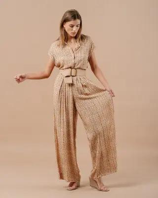 Pantalon Masha ocre – Grace & Mila — photo 1
