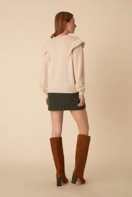 pull ariane creme — photo 4