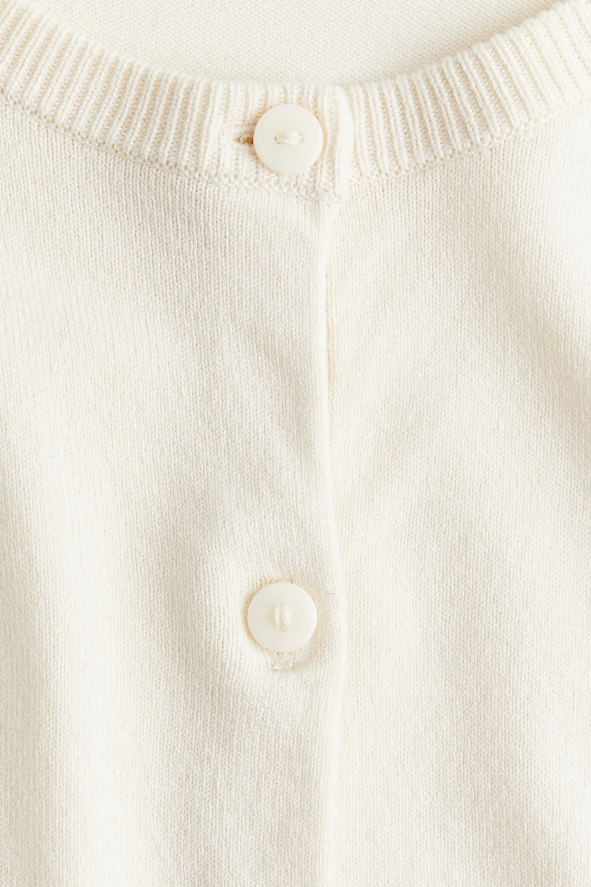 Gilet ajusté - Crème