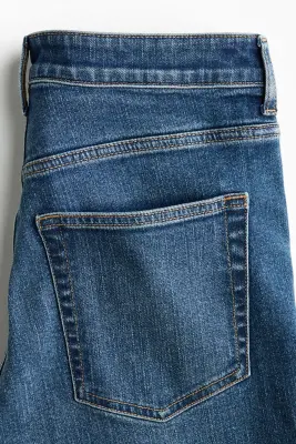 Flared High Jeans - Bleu denim — photo 4