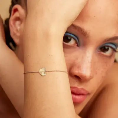 Bracelet Cœur Gravure — photo 2