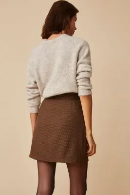 jupe tamiette carreaux serge — photo 4