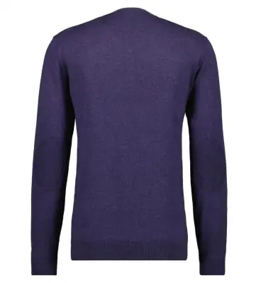 RAGMAN PULL COL V GRANDE LONGUEUR Violet — photo 3