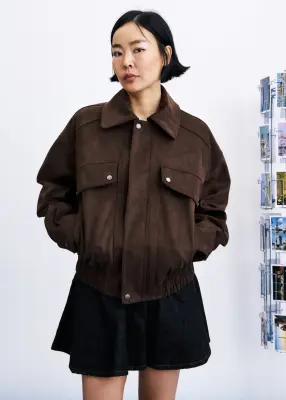 FrNch – Veste Foxton Chocolat — photo 4
