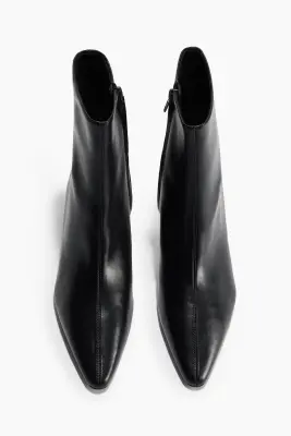 Bottines à talon - Noir — photo 1