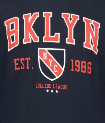 ADAMO TEE SHIRT BROOKLYN Marine — photo 4