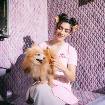 Pince à cheveux Chien Spitz Coucou Suzette — photo 3