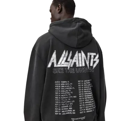 ALLSAINTS Chromium Hoodie Washed Black — photo 3