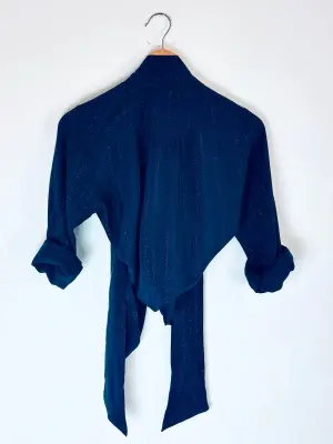 Chemise en soie lurex — photo 5