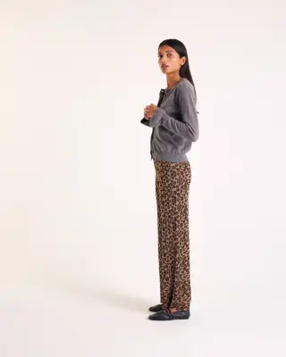 Pantalon Piana léopard irisé — photo 4