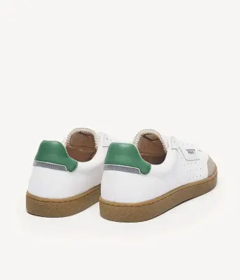 Faguo – Baskets Lumbo Blanc Vert — photo 3
