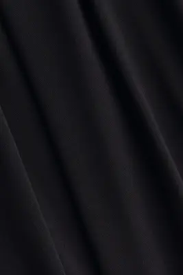 Pantalon ballon avec détails croisés - Noir — photo 3