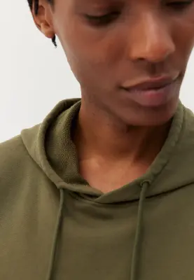 Le sweat à capuche - Kaki — photo 5